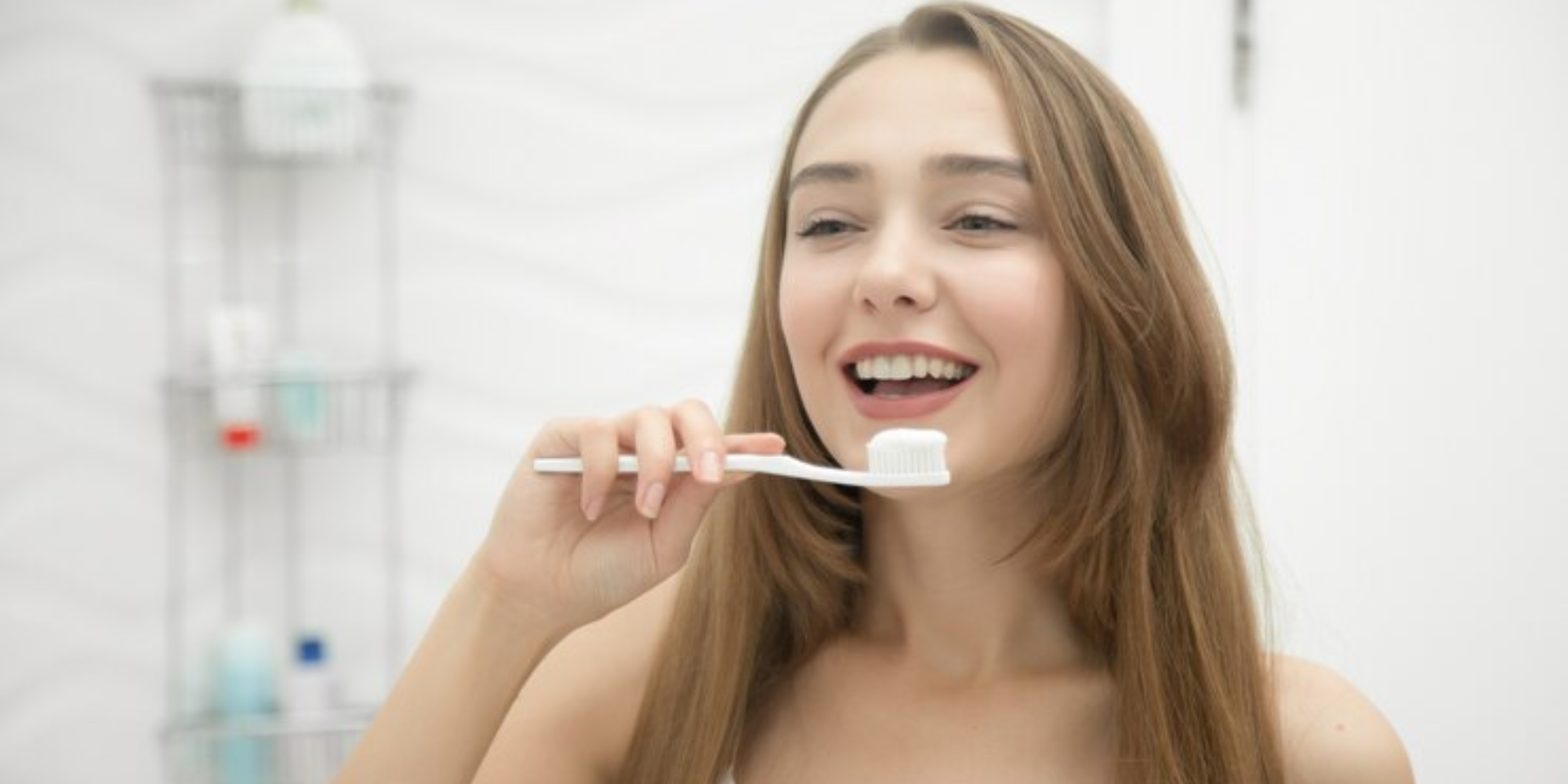 brush your teeth after using whitening strips