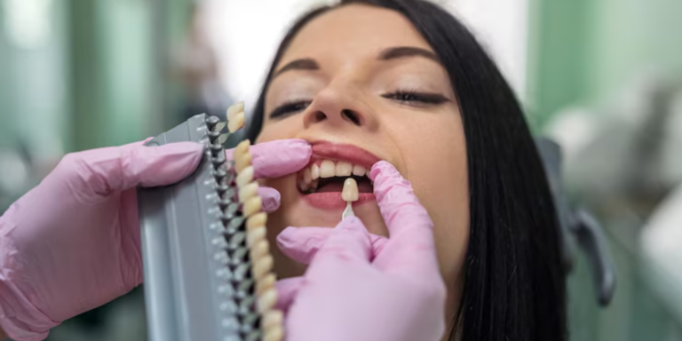 safely place porcelain veneers over a cavity filling