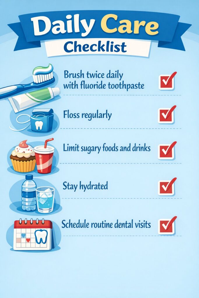 Daily Care Checklist