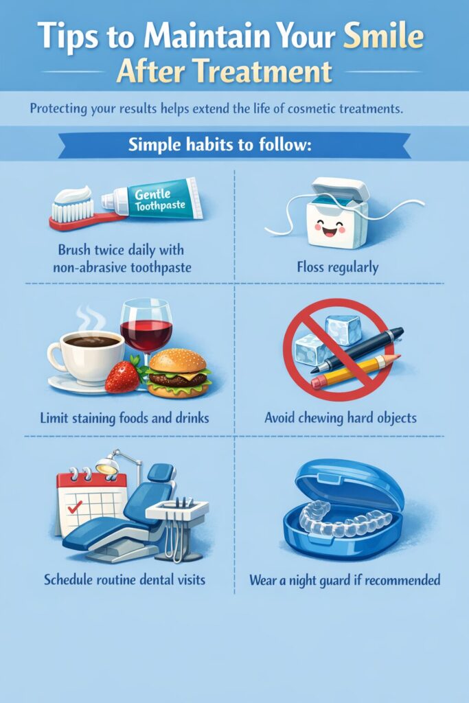 Tips to Maintain Your Smile After Treatment