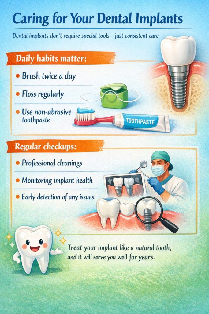 Caring for Your Dental Implants