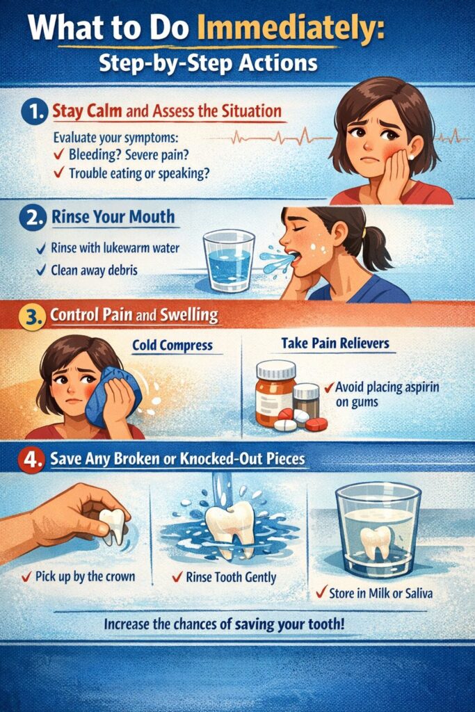 What to Do Immediately Step-by-Step Actions